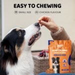 Calming Dog Treats, 90 Count Hemp Calming Treats For Dogs | Reduce Stress, Fear, Separation Anxiety, Barking, Hyperactivity, Reactivity, Aggression, Travel Issues | 100% Natural Dog Calming Treats - Image 8
