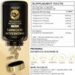 Magnesium Glycinate Supplements 800mg Glycinate,300mg Citrate,200mg Malate,150mg Gluconate Magnesium Complex | 282mg Elemental Mg | with Vitamin B6 | High Absorption | 60 Vegan Tablets | Gluten-Free - Image 6