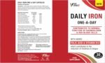 Daily Iron Supplements - 30 Capsules - with Added Folic Acid & Vitamin B12 - Supports Haemoglobin & Red Blood Cell Function - Reduces Tiredness & Fatigue - Energy Supplements - Image 5