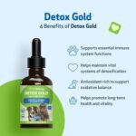 Pet Wellbeing Detox Gold for Dogs - Gentle Detoxification & Elimination Support, Immune System Care, Nettle, Blessed Thistle, Burdock root - Veterinarian-Formulated Herbal Supplement 2 oz (59 ml) - Image 5