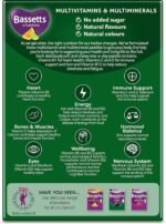 Bassetts Vitamins Man 50+ Multivitamins & Multiminerals Orange & Lime Flavour 30 Gummy Pastilles - Image 4