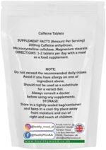 Caffeine 200mg Ergotamine Vitamins Energy Tablets UK Made Health Supplements for Boosted Vitality - Image 3