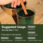 50g UKHealthHouse Pure Premium Spirulina Powder x 50g - 62.3% Protein - Cleanse & Detox - Image 4