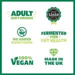 GENIE LIVING DRINKS - Dry Apple Kombucha Drink, Delicious Soft Drinks, Fermented 10 Days for Gut Health, 100% Vegan, No Sweeteners, No Nasties, Made in the UK, Natural Energy, 12 x 330ml Cans - Image 4