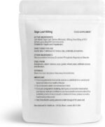 100 x Sage Leaf Extract 800mg Tablets - Women Health, Menopause Hormonal Balance, Carnosic Acid - Image 4