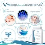 Collagen Complex with Hyaluronic Acid & Seaweed - 60 Capsules - Skin, Hair & Nails Formula with Added D-Biotin, Vitamin E & C - Highly Bioavailable Naticol® Hydrolysed Marine Collagen 500mg - Image 4