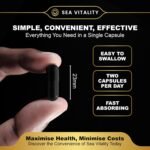 Shilajit Seamoss and Lions Mane Capsules - 60 High-Strength Vegetable Capsules, 1600mg per Serving, Pure Shilajit, Natural Sea Moss, and Lion's Mane for Enhanced Cognitive and Physical Health - Image 4