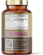 Lions Mane High Strength Extract - 50% Polysaccharides / 30% Beta 1,3/1,6 D Glucan - No Fillers, Binders or Flow Agents - 3rd Party Tested - UK Made - 120 Capsules - Image 3