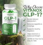 GLP-1 Weight Loss Gummies – Appetite Suppressant & Weight Management Support – Probiotic + Prebiotic Blend for Gut Health & Digestion – Natural GLP1 Support for Men and Women - GLP 1 Supplement - Image 4