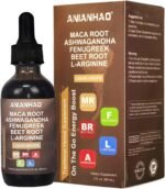 Organic Maca Root Liquid Drops with Ashwagandha, Fenugreek, Beet Root and L-Arginine Liquid Multivitamin for Women and Men - Maca Root Supplement Drops, 1 Month Supply - Image 6