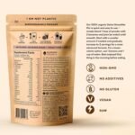 Numami Organic Detox Blueberry Smoothie Mix with Healthy Spirulina, Atlantic Dulse and Barley Grass Juice Powder, Premium Quality Superfood, 170g and 20 Servings - Image 3