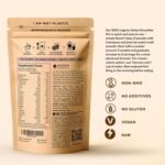 Numami Organic Detox Blueberry Smoothie Mix with Healthy Spirulina, Atlantic Dulse and Barley Grass Juice Powder, Premium Quality Superfood, 170g and 20 Servings - Image 4