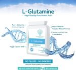 L-Glutamine 500mg 90 Capsules - Pure Amino Acid with no fillers or Binders - Suitable for Vegetarians and Vegans – Exclusively Manufactured in The UK - Image 4