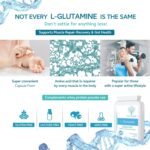 L-Glutamine 500mg 90 Capsules - Pure Amino Acid with no fillers or Binders - Suitable for Vegetarians and Vegans – Exclusively Manufactured in The UK - Image 5