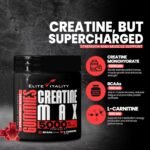 Creatine Monohydrate 90 Gummies 5000mg + BCAAs & L-Carnitine – 3rd Party Lab Tested, Vegan, Sugar-Free, Pre Workout Muscle Growth & Recovery Gym Supplement for Men & Women – Strawberry Burst - Image 4