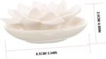 Passive Essential Oil Diffuser Flower Shape Stone Aromatherapy Diffuser for Home Car Air Freshener Relaxing Portable Scented Decor - Image 5