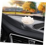 Passive Essential Oil Diffuser Flower Shape Stone Aromatherapy Diffuser for Home Car Air Freshener Relaxing Portable Scented Decor - Image 7