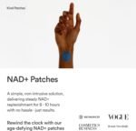 Kind Patches | NAD+ Patches | Cellular Energy and Metabolism Support | Botanical Plant-Based Formula with NMN, Resveratrol & Lion's Mane | 30 Vegan Patches - Image 3