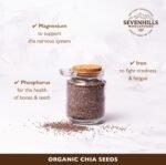 Sevenhills Wholefoods Organic Chia Seeds 1kg, Source of Omega 3, Protein, Fibre - Image 3