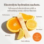 Free Soul Hydrate | Electrolyte Hydration Sachets | Zero Sugar | 30 Sachets | Advanced Electrolyte Powder with Sodium, Magnesium, Vitamin C | Citrus Salt Flavour - Image 3