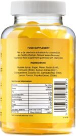 Sunvit-D3 Lemon Vitamin D3 Gummies 2000IU - Vitamin d for Adults & Menopausal Women | Alleviating Back & Muscle Discomfort | Chewable & Calcium Vitamin D Gummies Suitable for Ages 11 & Above - Image 3