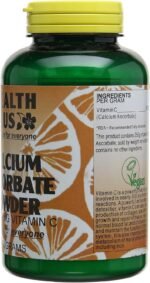 Health Plus Calcium Ascorbate Powder Vitamin C Supplement - 250g - Image 3