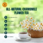 Herbal Hermit Camomile Tea Bags (50 Tea Bags) Individually Wrapped, Caffeine-Free Organic Chamomile Flowers, Soothing for Digestion, Sleep, Relaxation| Natural Herbal Tea - Image 4