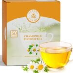 Herbal Hermit Camomile Tea Bags (50 Tea Bags) Individually Wrapped, Caffeine-Free Organic Chamomile Flowers, Soothing for Digestion, Sleep, Relaxation| Natural Herbal Tea - Image 5