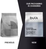 Bulk Essential Whey Protein Powder | Strawberry | 21g Protein per Serving | 9g Essential Amino Acids (EAA) | Supports Muscle Growth | Smooth Mixing | Vegetarian | Natural Flavours | 2.5kg - Image 3