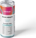 Brain Health Nootropic Soda - Tropical Peach (12 x 330ml) VitClear Drink - Image 3