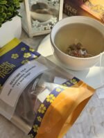 Better Food Mood Sleep Tea Rose Chamomile & Lavender Tea | 15 Plastic Free Tea Bags | No Caffeine | Relax and Calm Your Senses - Image 3