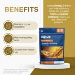 Omega 3 6 & 9 Oil 2000mg, 120 Softgels. Source of Alpha-Linolenic Acid. Supports Maintenance of Normal Blood Cholesterol, Eco-Friendly Pouch - Image 4