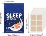 Sleep Patches for Adults,Long-Lasting Safety Stickers | Sleep Aids for Adults - for Women Boys Girls Youth Teens Home Travel Health - Image 7