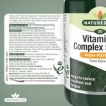 Natures Aid Vitamin B Complex 50 + C - High Strength B Vitamins with Vitamin C - Supports Energy, Nervous System & Immunity, Reduce Tiredness and Fatigue - Vegan, Gluten Free, Non-GMO - 30 Tablets - Image 6