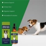 Pet Supplements, 60ml Body Care Liquid Drops, Old Dog Supplement, for Puppy Kitten Pet Daily Shiny Coat Support Energy - Image 3