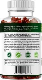 Vitamatic Sugar Free Rhodiola Rosea Gummies 1500 mg Equivalent Per Serving – 60 Gummies – Mixed Berry Flavor – Adaptogen Supplement – Supports Energy, Mood & Focus – Non-GMO, Made in The USA - Image 10