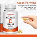 Liposomal Vitamin C Capsules 2000MG (3 Pack) - High Strength Gluten Free & Ascorbic Acid - Immune Support Antioxidant Supplement - Non-GMO - Image 3