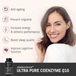 Ultra Pure CoQ10 400MG | 90 Servings | >99% Ubiquinone Coenzyme Q10 | High Strength Antioxidant Supplement | Lab Tested | Naturally Fermented | UK-Manufacture, GMP and Non-GMO - Image 3