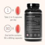 Ultra Pure CoQ10 400MG | 90 Servings | >99% Ubiquinone Coenzyme Q10 | High Strength Antioxidant Supplement | Lab Tested | Naturally Fermented | UK-Manufacture, GMP and Non-GMO - Image 4