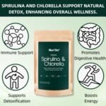 Organic Spirulina & Chlorella Detox – 60 Capsules – Supports Detoxification & Energy Boost – Promotes Immune & Digestive Health - Broken Cell Wall - Pure Formula Supplement with No Additives - Image 5