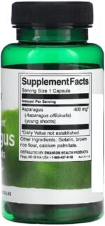 Swanson - Full Spectrum Asparagus Young Shoots, 400mg | Kidney and Urinary Health - 60 Capsules - Image 3