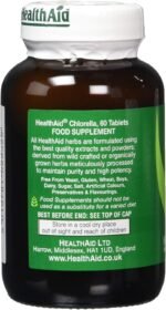 HealthAid Chlorella 550mg 60 Tablets - Image 3