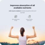 Vilgain Digestive enzymes - 7 enzymes from Plant Sources, Support The Digestion of Lactose, Protein and carbohydrates, Improves Nutrient utilisation - Image 5