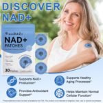 NAD Patches for Women & Men, NAD+ Patch for Energy & Healthy Aging, NAD Plus Advanced Total Recovery Patches, 60 Days Supply - Image 3