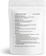 L-Arginine Base 750mg Capsules, Plant-Based Amino Acid, Helps Improve Workout, Vegan (Pack of 60) - Image 3
