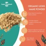 Organic Lion’s Mane Mushroom Powder 250g - Boost Focus, Clarity & Vitality Naturally - Image 3