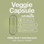 Nutrabytes Magnesium, Calcium, Zinc & Vitamin D3 Supplement, 180 Vegan Capsules | Vitamins & Minerals for Mind, Body & Immune Support | Complex for Energy, Bones, Teeth & Muscles | 6 Month Supply - Image 4