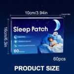 Natural Sleep Aid Patches 60 Pack - Night Time Support for Men & Women, Promotes Relaxation & Stress Relief | Easy Overnight Use for Travel, Office Workers & Bedtime Routine - Image 5