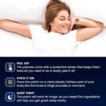 Natural Sleep Aid Patches 60 Pack - Night Time Support for Men & Women, Promotes Relaxation & Stress Relief | Easy Overnight Use for Travel, Office Workers & Bedtime Routine - Image 8