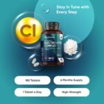 WeightWorld Electrolyte Complex 930mg | 6 Months Supply | 180 Electrolyte Tablets | Includes Magnesium, Chloride, Potassium, Calcium & Sodium | Vegan, Unflavoured & Non-GMO Hydration Tablets - Image 3